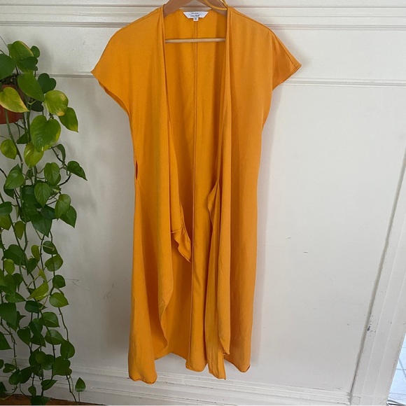 & Other Stories Midi Dress- Gold/ Yellow- Size 8 - Picture 3 of 6